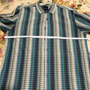 Tommy Bahama line stripe button down Shirt XXL 2XL  casual dress